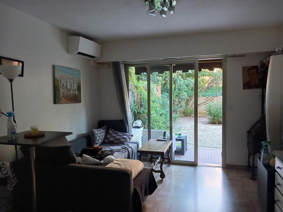Apartmán Rez-De-Jardin Grand Studio Cros-de-Cagnes Exteriér fotografie