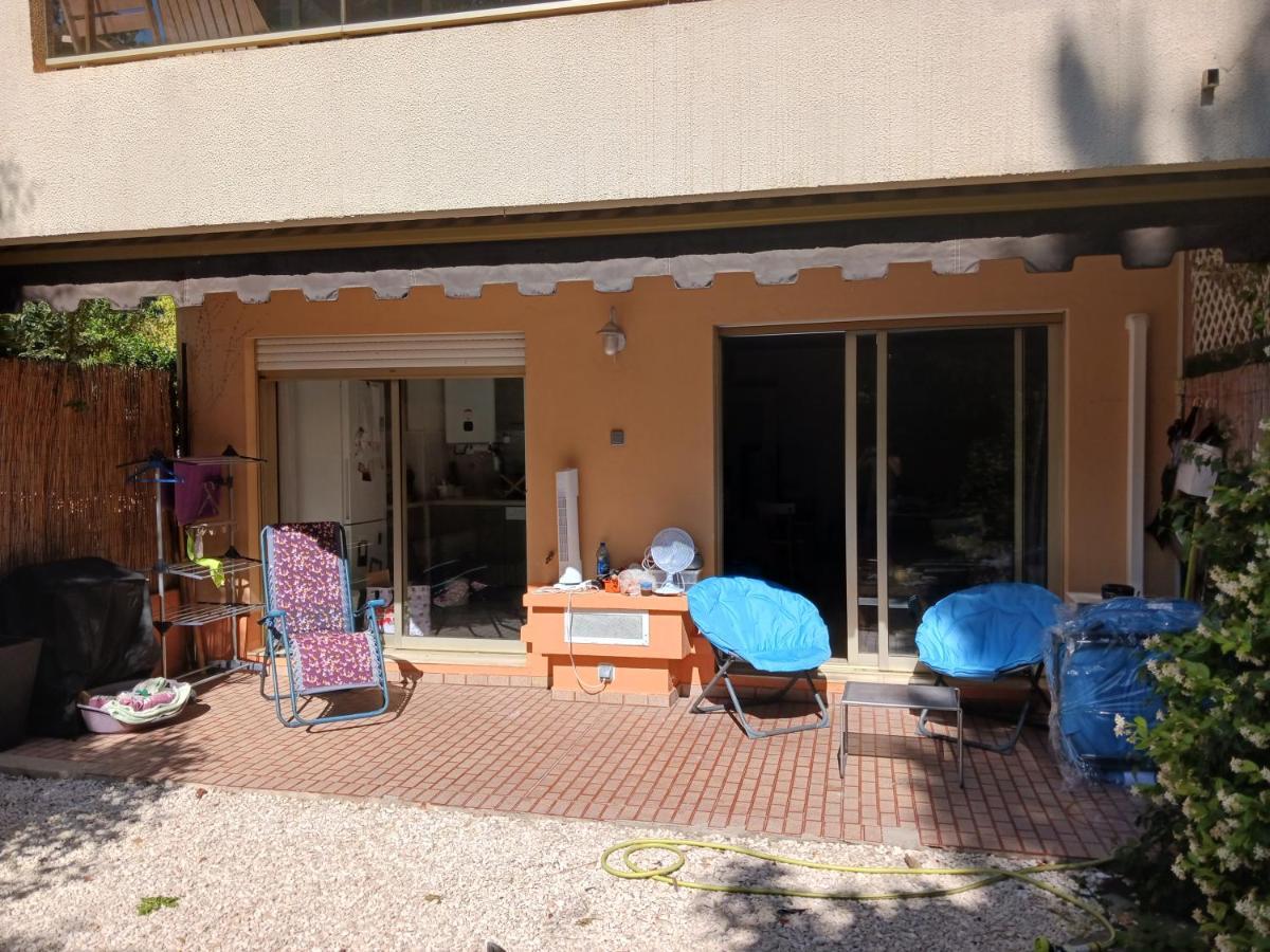 Apartmán Rez-De-Jardin Grand Studio Cros-de-Cagnes Exteriér fotografie